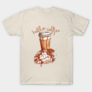 Coffee On The Brain T-Shirt